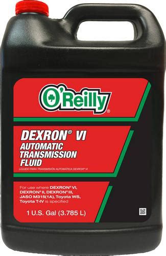 dexron vi transmission fluid oreillys.